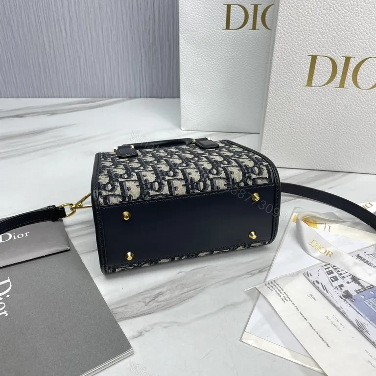 View 2 of Navy Jacquard Satchel: Luxe Structured Style Tote