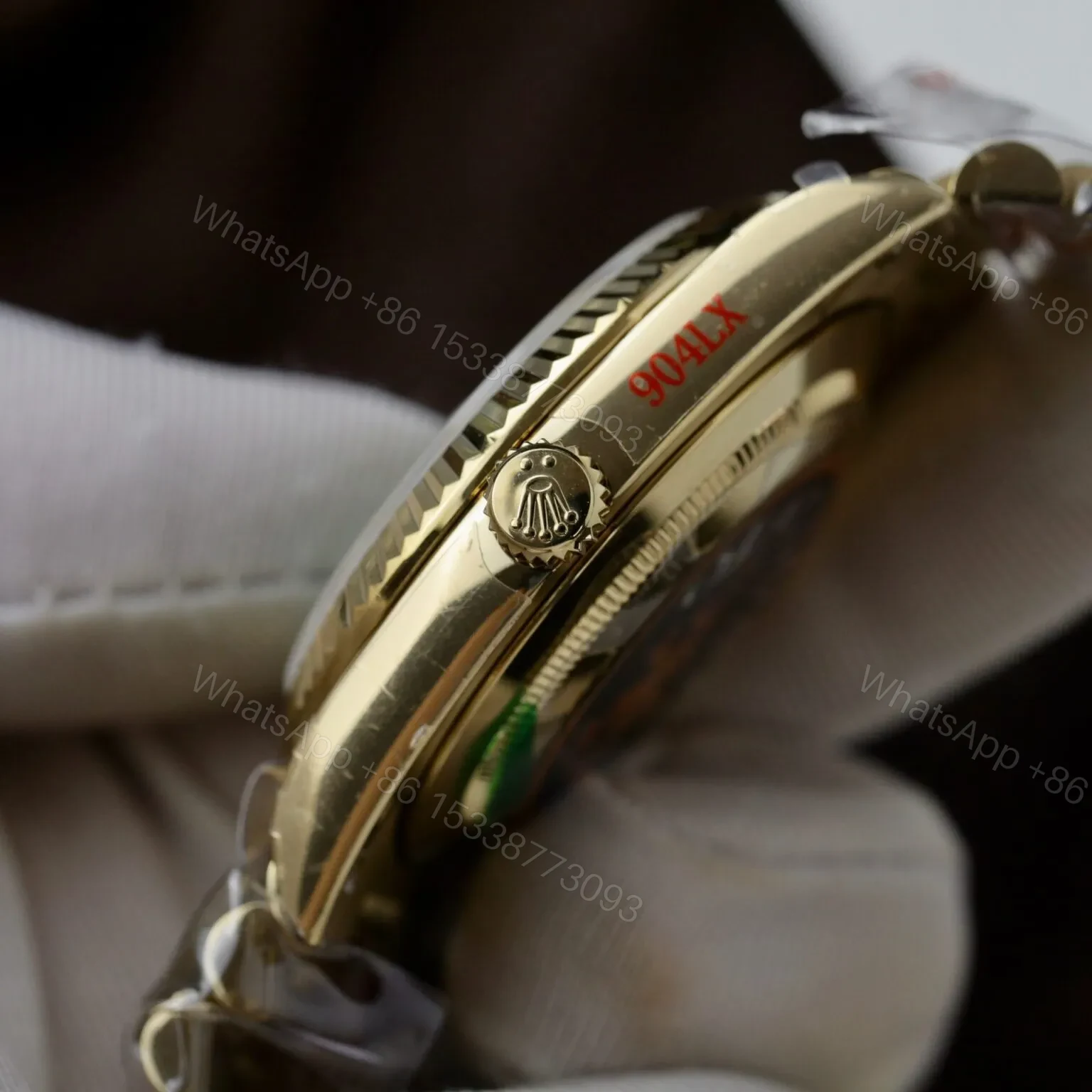View 7 of Superclone Rolex Day-Date Green Ombré Dial 128238-0118 36 mm