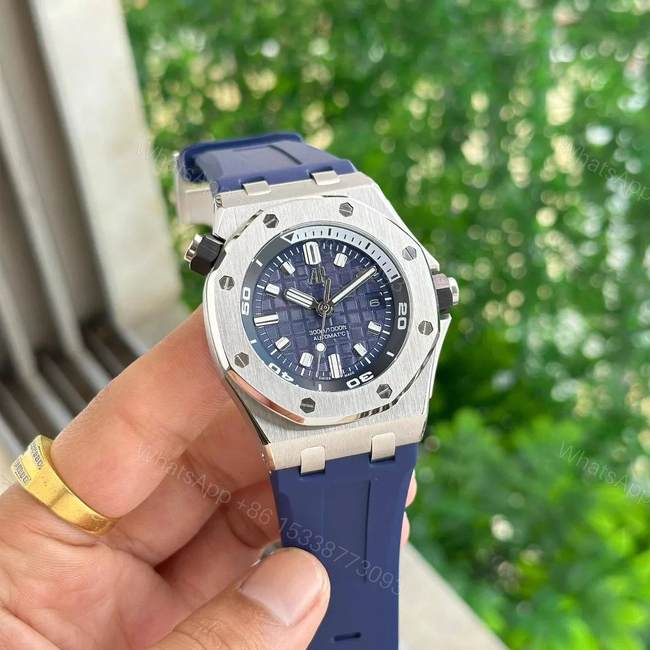 View 2 of Audemars Piguet Royal Oak Offshore Blue