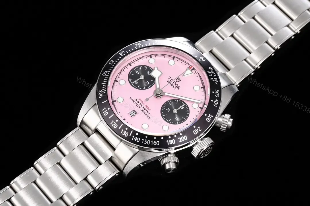 View 3 of Tudor Heritage Black Bay Chronograph Pink M79360N-0019