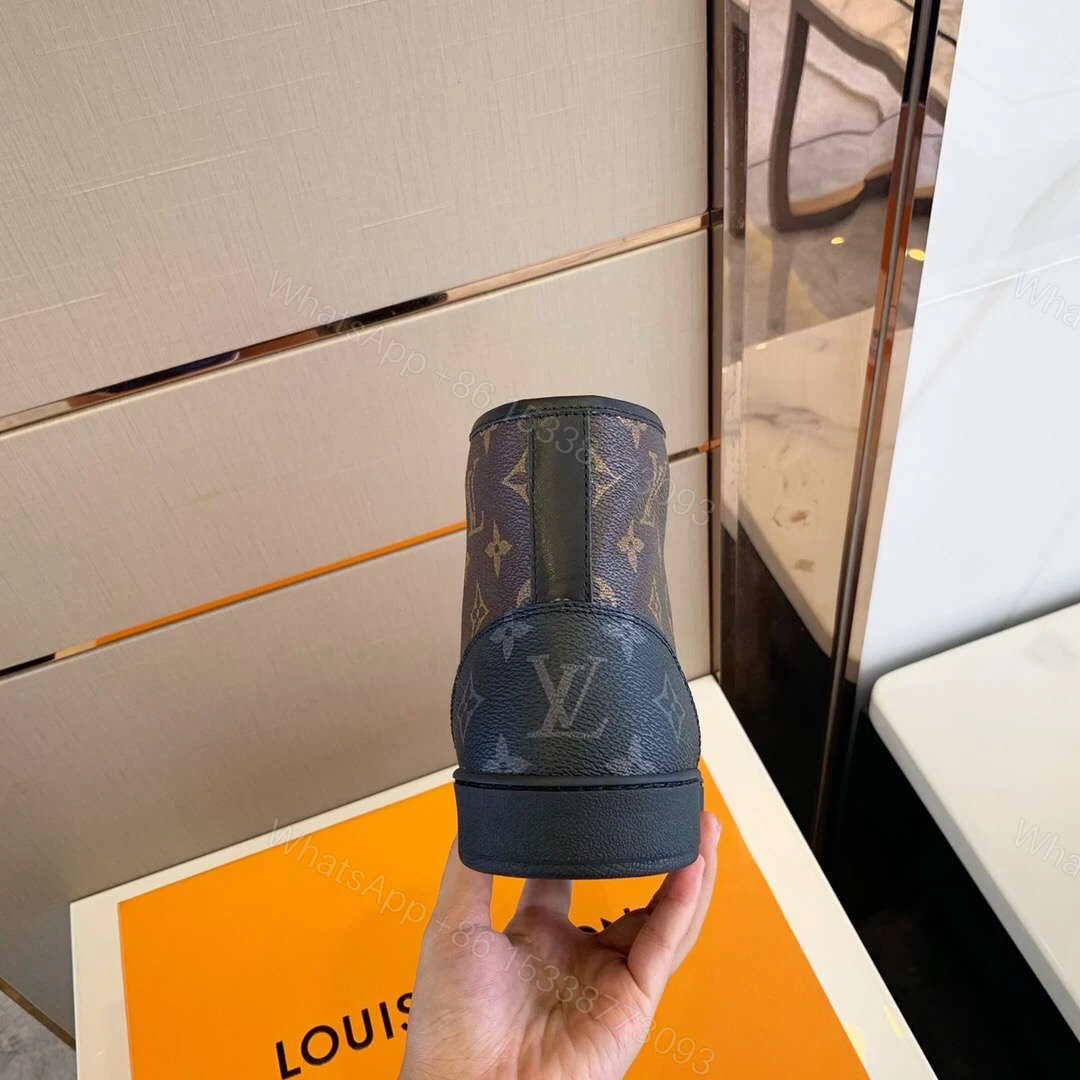 View 4 of LOUIS VUITTON MONOGRAM HIGH TOP SNEAKER LV053