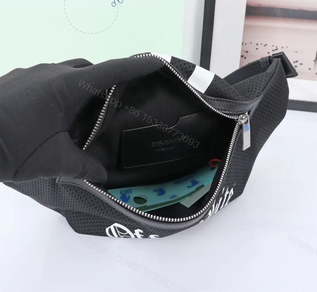 View 8 of Compact Mesh Fanny Pack: Bold Logo, All-Day Comfort