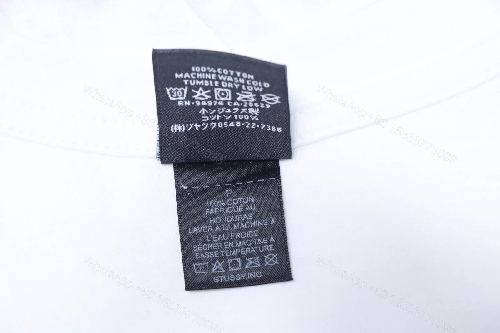 View 7 of Stussy Monroe Print Short Sleeve Shirt white