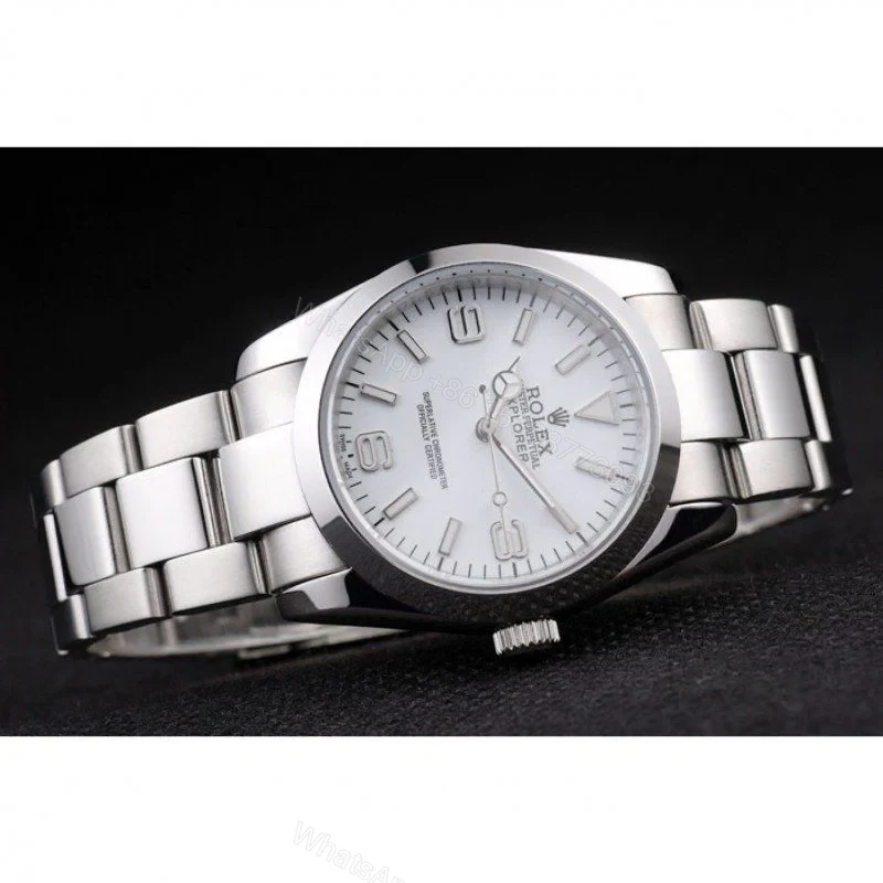 View 4 of Replica Rolex Explorer Silver Dial 98086
