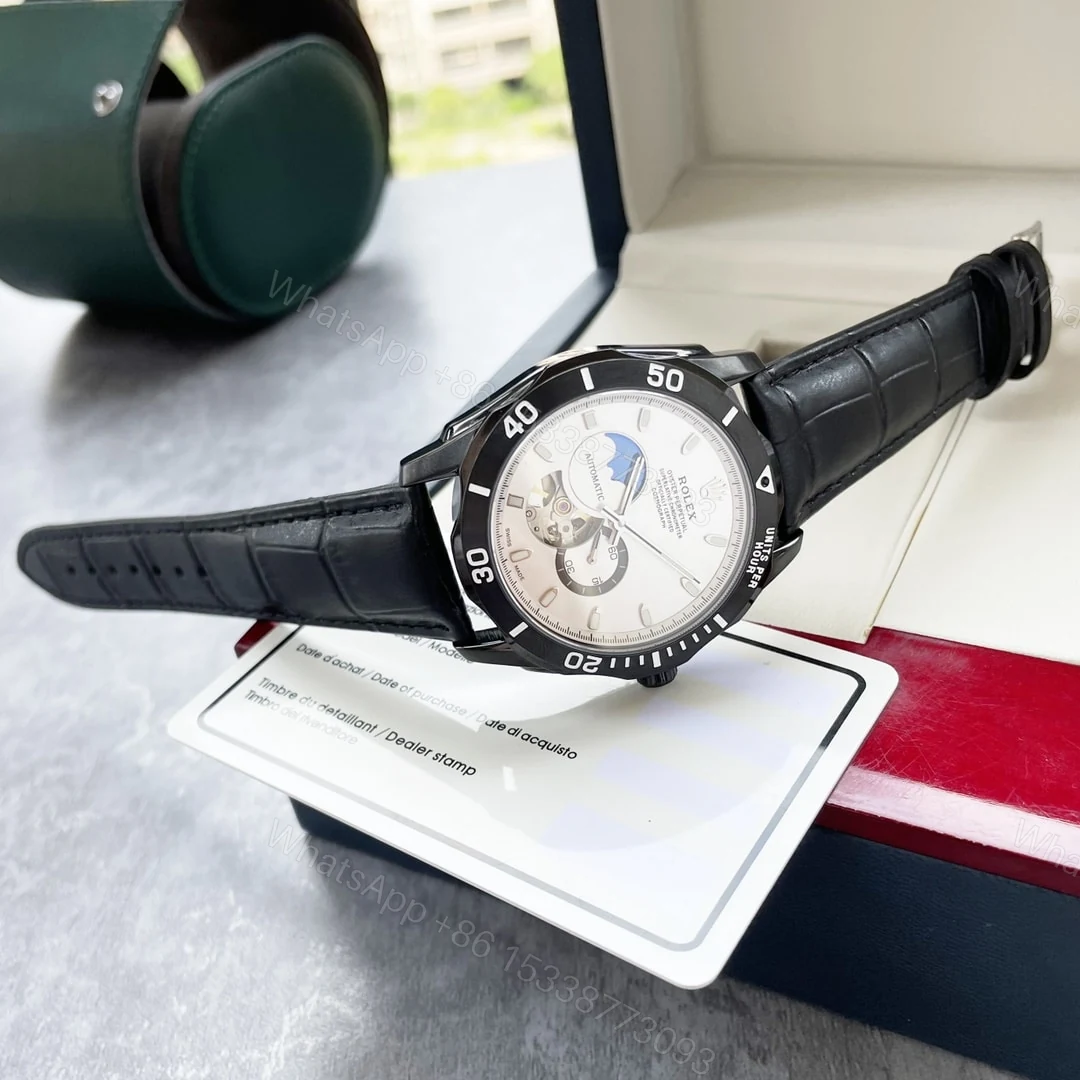 View 2 of Rolex Oyster Perpetual Cosmograph Moonphase White Dial 40Mm