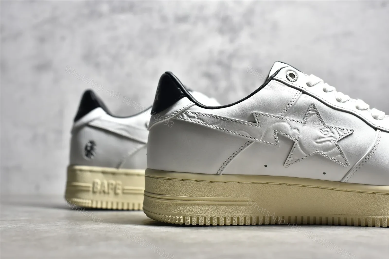 View 4 of A BATHING APE STA WHITE REPS 022