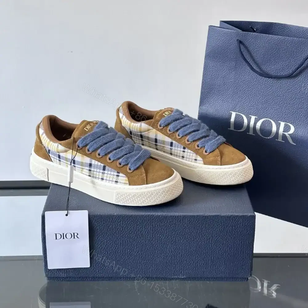 View 7 of DIOR B33 SPIN SNEAKERS IN BROWN – CD219