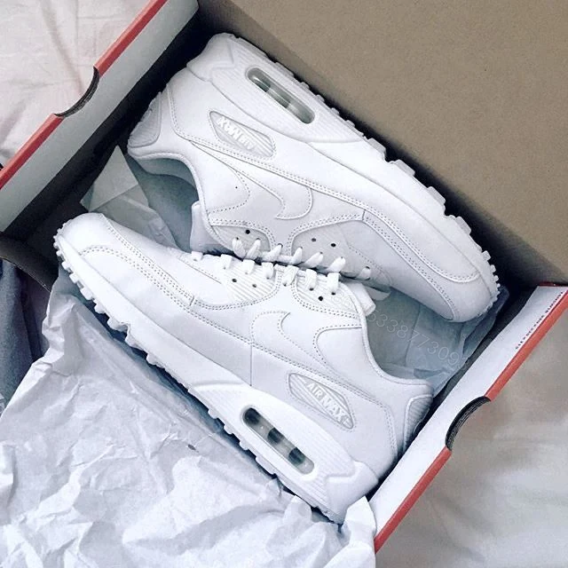 View 3 of FIRST COPY NIKE AIRMAX 90 TRIPLE WHITE