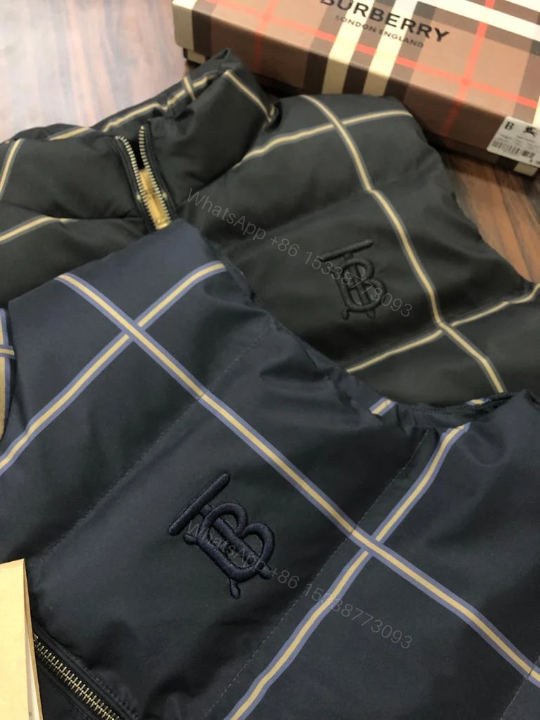 View 2 of First Copy Burberry Half Sleeves Puffer Jacket
