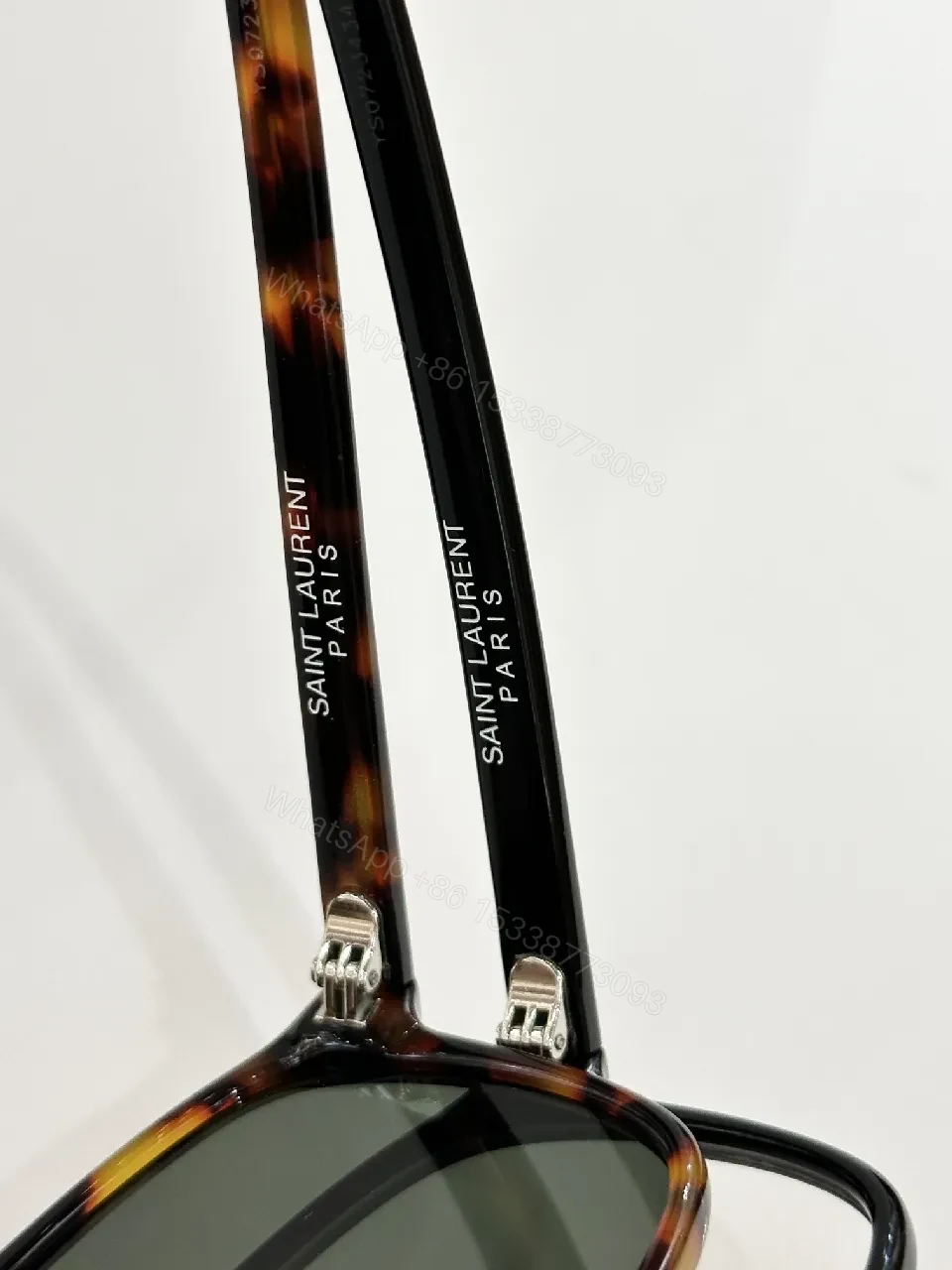 View 3 of Black Acetate Sunglasses: Minimalist, Polarized Comfort