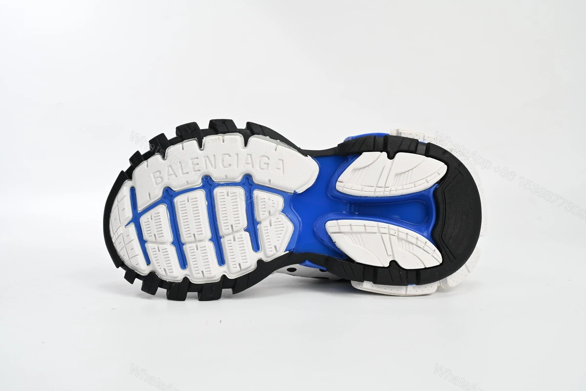View 4 of Balenciaga Tess S.Black Black Grey White Blue 542436 W3SR6 2501