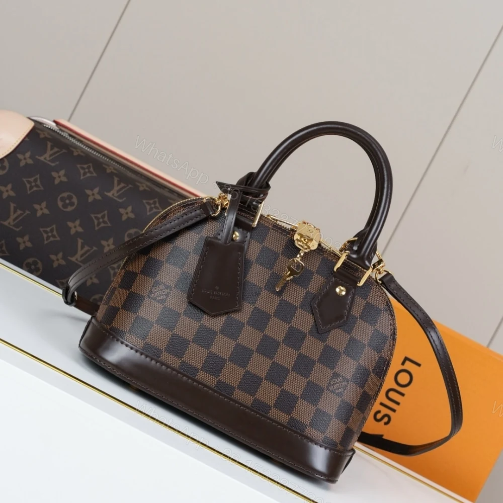 View 2 of Louis Vuitton Alma BB Damier Dark Brown 23Cm