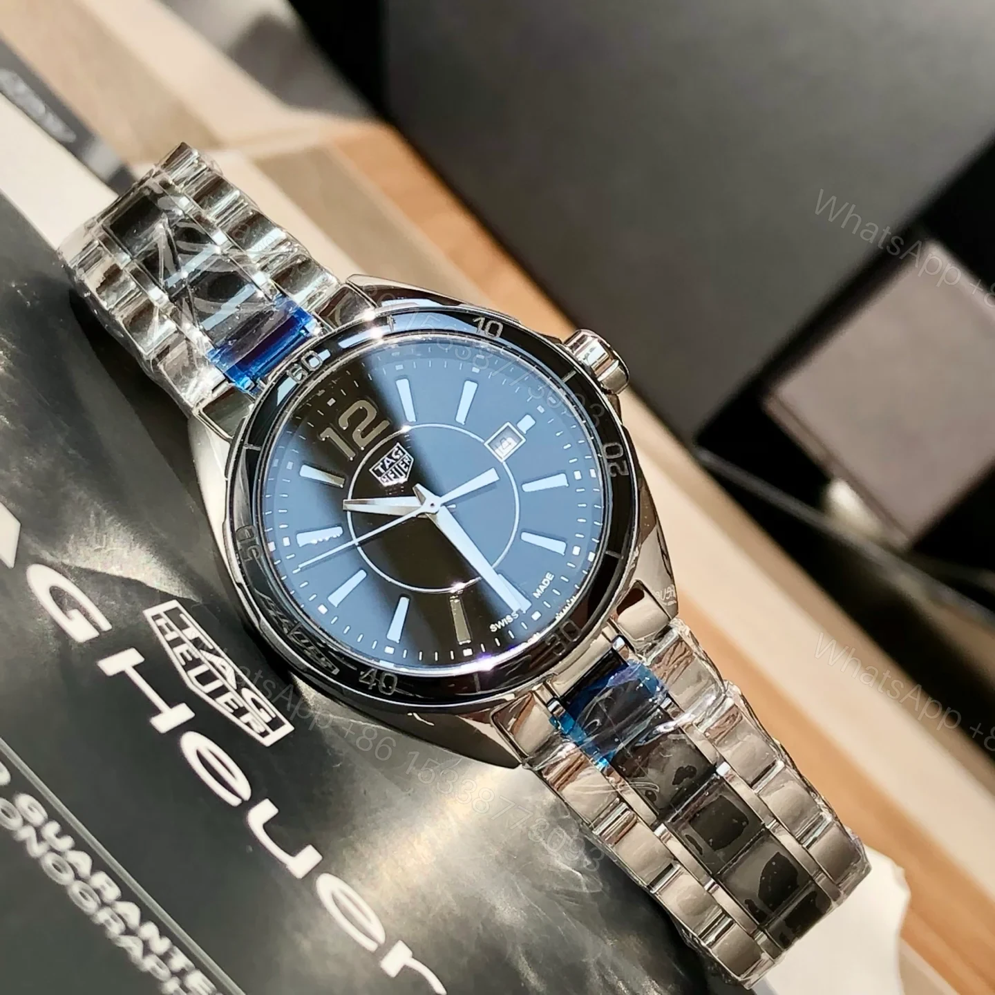 View 8 of TAG Heuer Carrera Women’s Ceramic Quartz Watch 35MM Black Ceramic Bracelet Premium Edition TAGHEUER-CARRERA-WM-CERAMIC-BLK-35