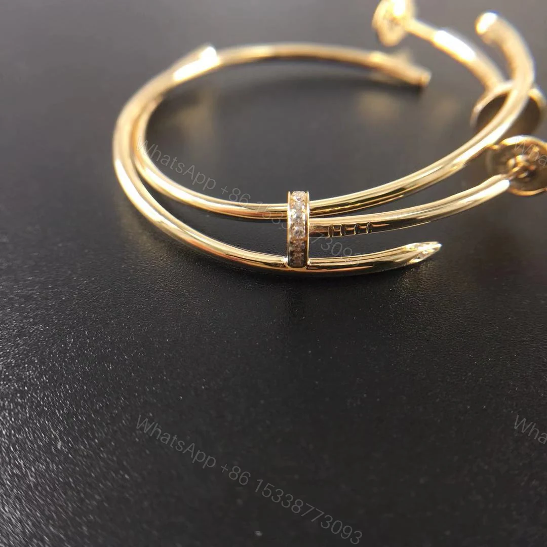 View 2 of Cartier Juste Un Clou Earrings, Diamonds