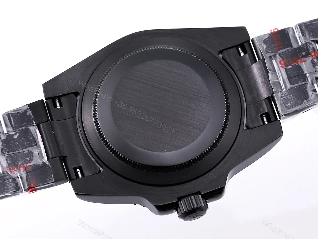 View 7 of Rolex Submariner DIW Carbon Fiber Black Dial Custom Watch 40mm Ultimate Edition RG-ROLEX-SUB-DIW-CARBON-GRN-40