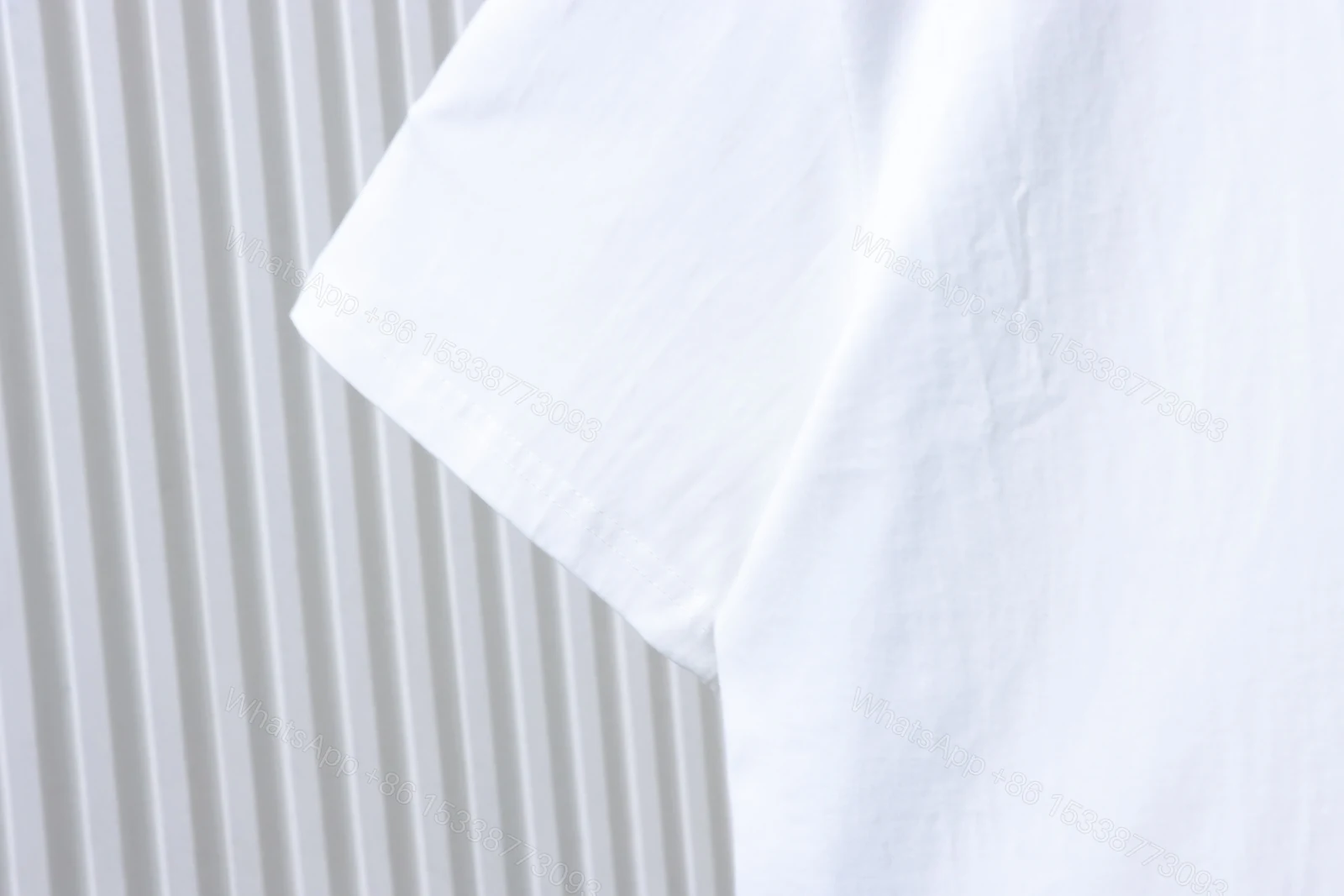 View 6 of Stussy Monroe Print Short Sleeve Shirt white