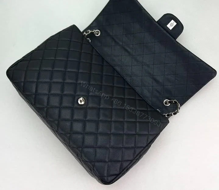 View 7 of Chanel Classic Maxi Flap Bag Replica 111397