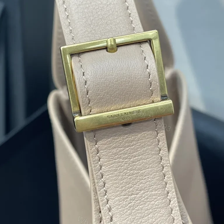 View 8 of Structured YSL-Inspired Leather Shoulder Bag: Luxe Everyday