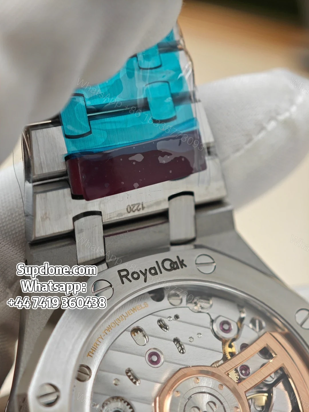 View 21 of Audemars Piguet Super Clone 1:1 Royal Oak 15500 Blue Dial