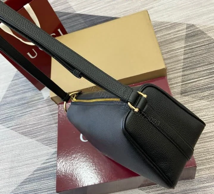 View 19 of Gucci Half Horsebit Medium Shoulder Bag TB5474