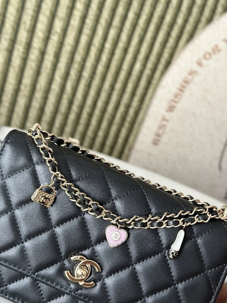 View 4 of Chic Quilted Crossbody: Luxury Everyday Essential Bag