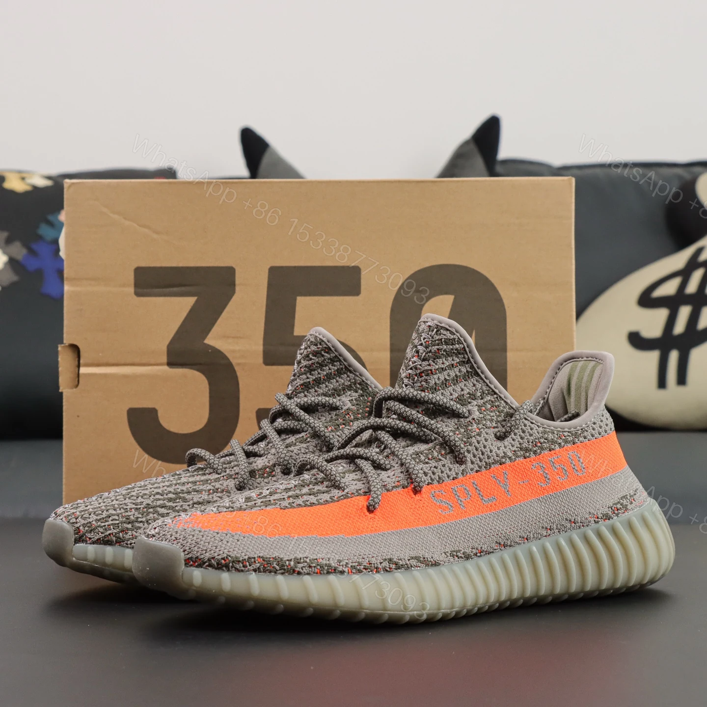 Yeezy Boost 350 V2 Beluga Reflective/None-Reflective Replicas — view 1