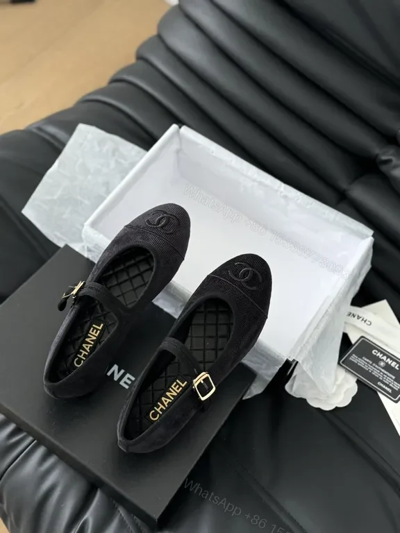 View 9 of Textured-Detail Chanel Slingbacks: Luxury Quilted Comfort Shoes