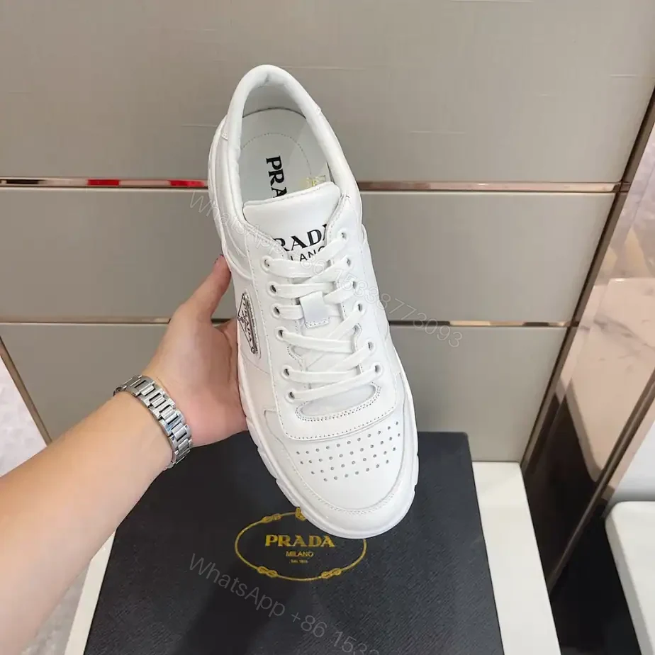 View 6 of PRADA LEATHER SNEAKERS – PRD033