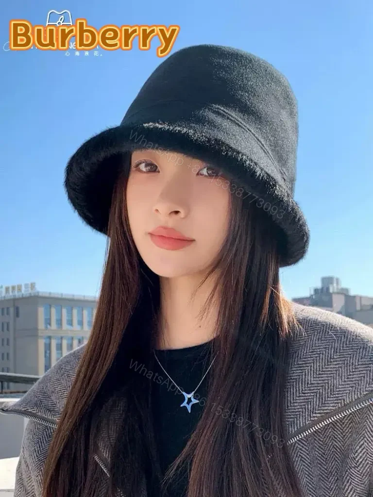 View 5 of Charcoal Wool Bucket Hat: Modern Luxury, Textured Comfort