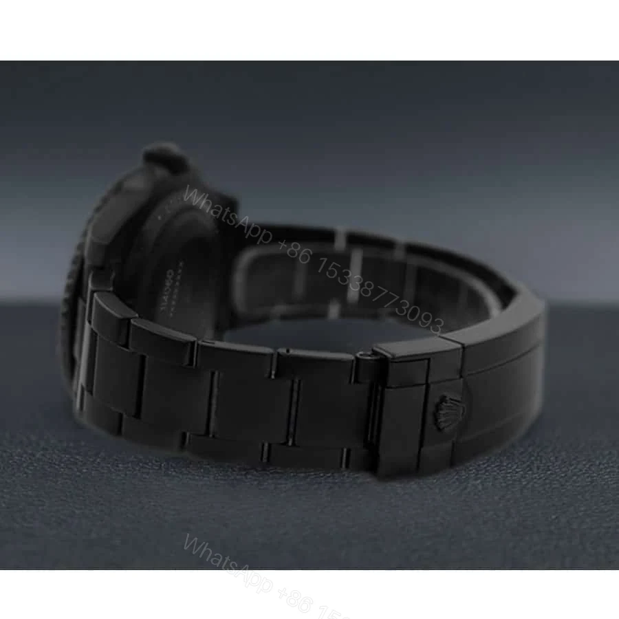 View 3 of Rolex Submariner 114060 Super Clone : Blaken Blackout Green Dial 40mm
