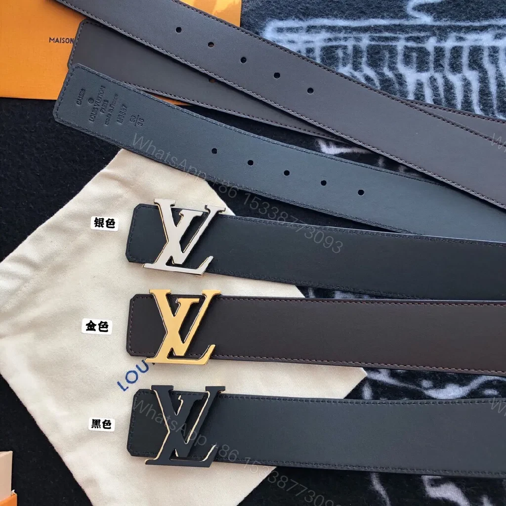 View 6 of Minimalist Luxury Belt with Iconic Monogram Buckle
