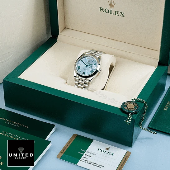 View 8 of Rolex Oyster Day-Date 228206 Replica