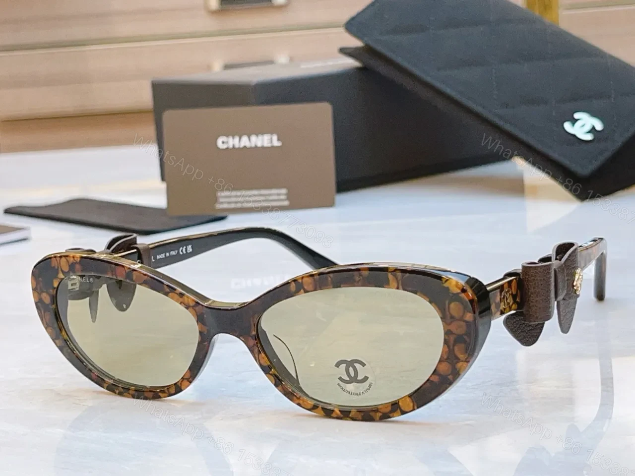 View 5 of Black Acetate Cat-Eye Sunglasses: Luxe Gradient Lenses, Premium Comfort
