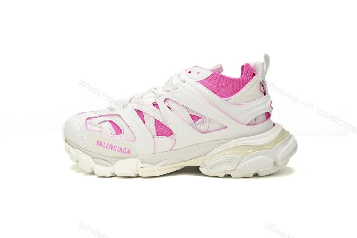 View 12 of Balenciaga Track Black Rice Pink White 736328 W3SKC 9055