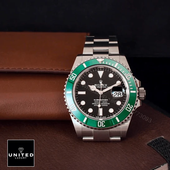 View 10 of Rolex Submariner 126610LV Black Dial Replica