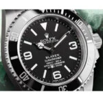 View 2 of Rolex Submariner Super Clone 6190 Blaken : Blacked-Out 40mm Black Dial