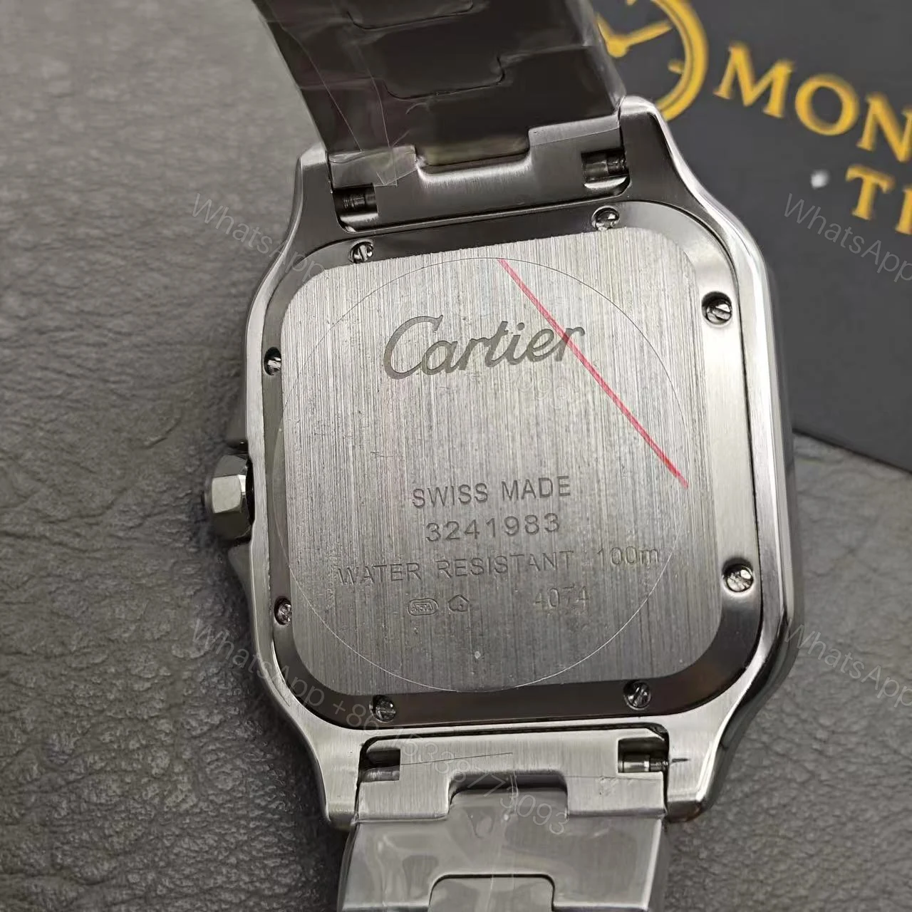 View 17 of Cartier Santos Date Swiss Made Replica W20060D6