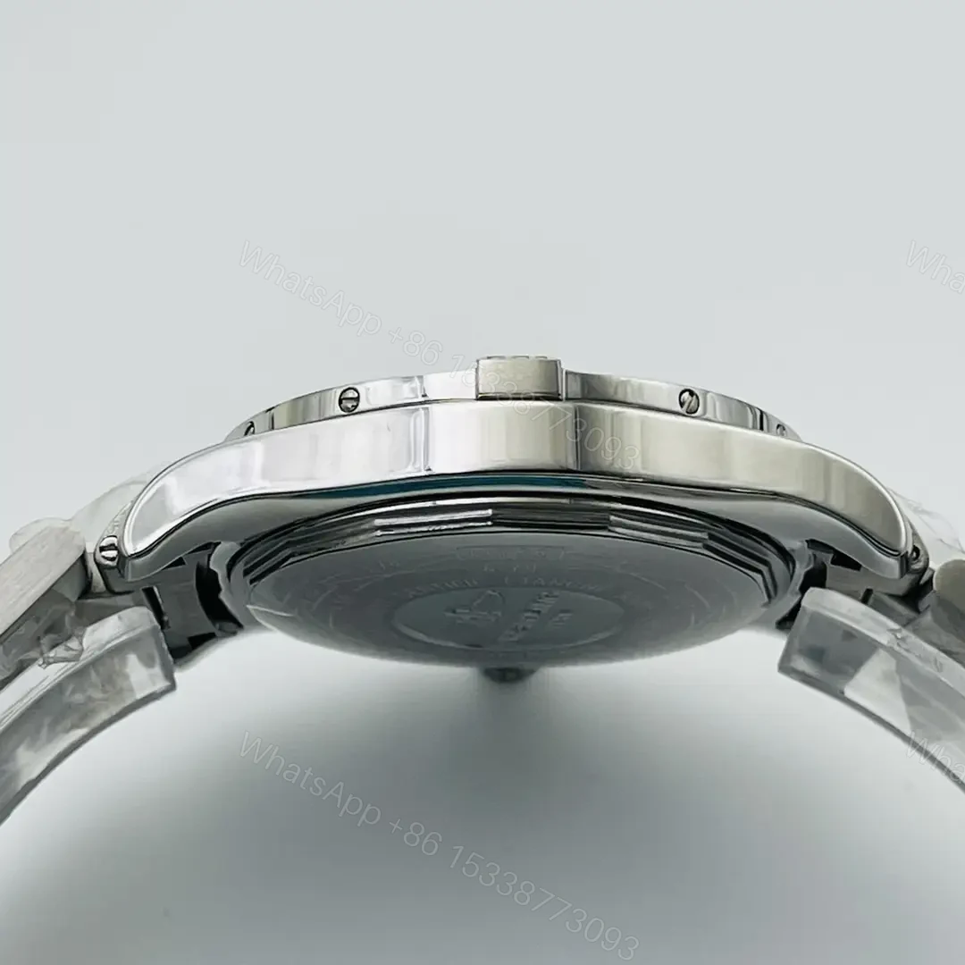 View 5 of Fake Breitling Galactic 36 Blue Dial Steel Bracelet 36MM Premium BREITLING-GALACTIC-BLU-36