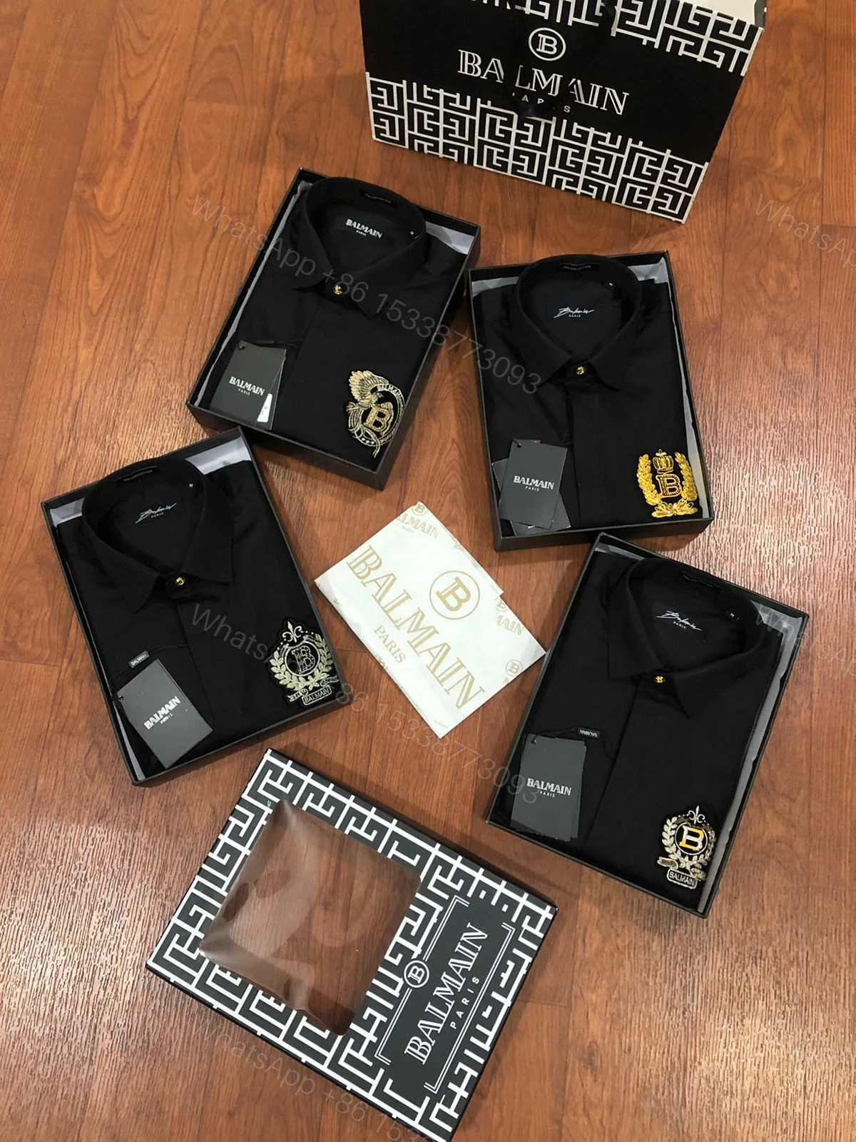 View 2 of First Copy Balmain Paris Club Wear Shirts for Men
