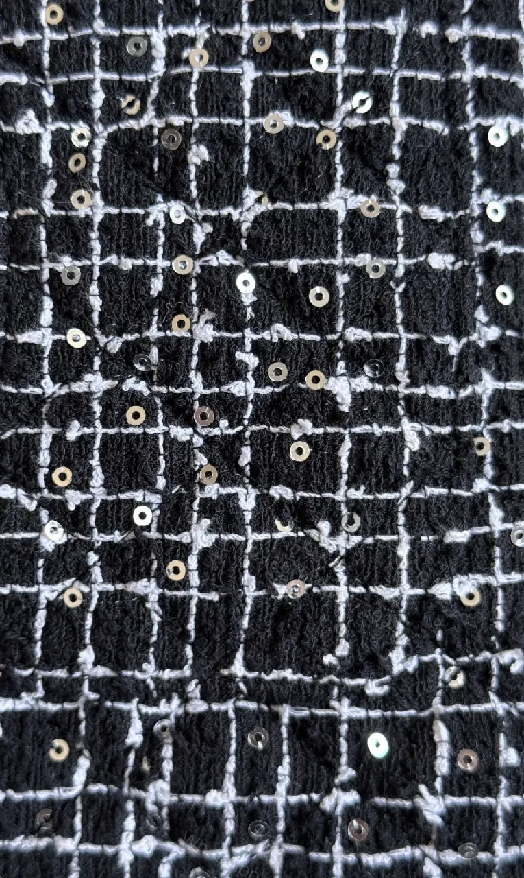 View 3 of Tweed Mini Bag: Chic Contrast, Versatile Day-to-Night Style