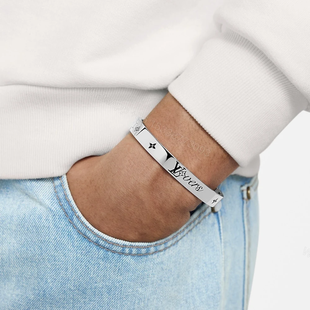 View 6 of Louis Vuitton Lv Towards Bangle Silver M1394M