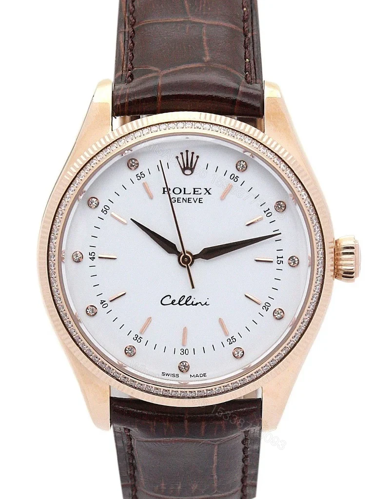 Replica Rolex Cellini White Dial 5310 Rose Gold — view 1
