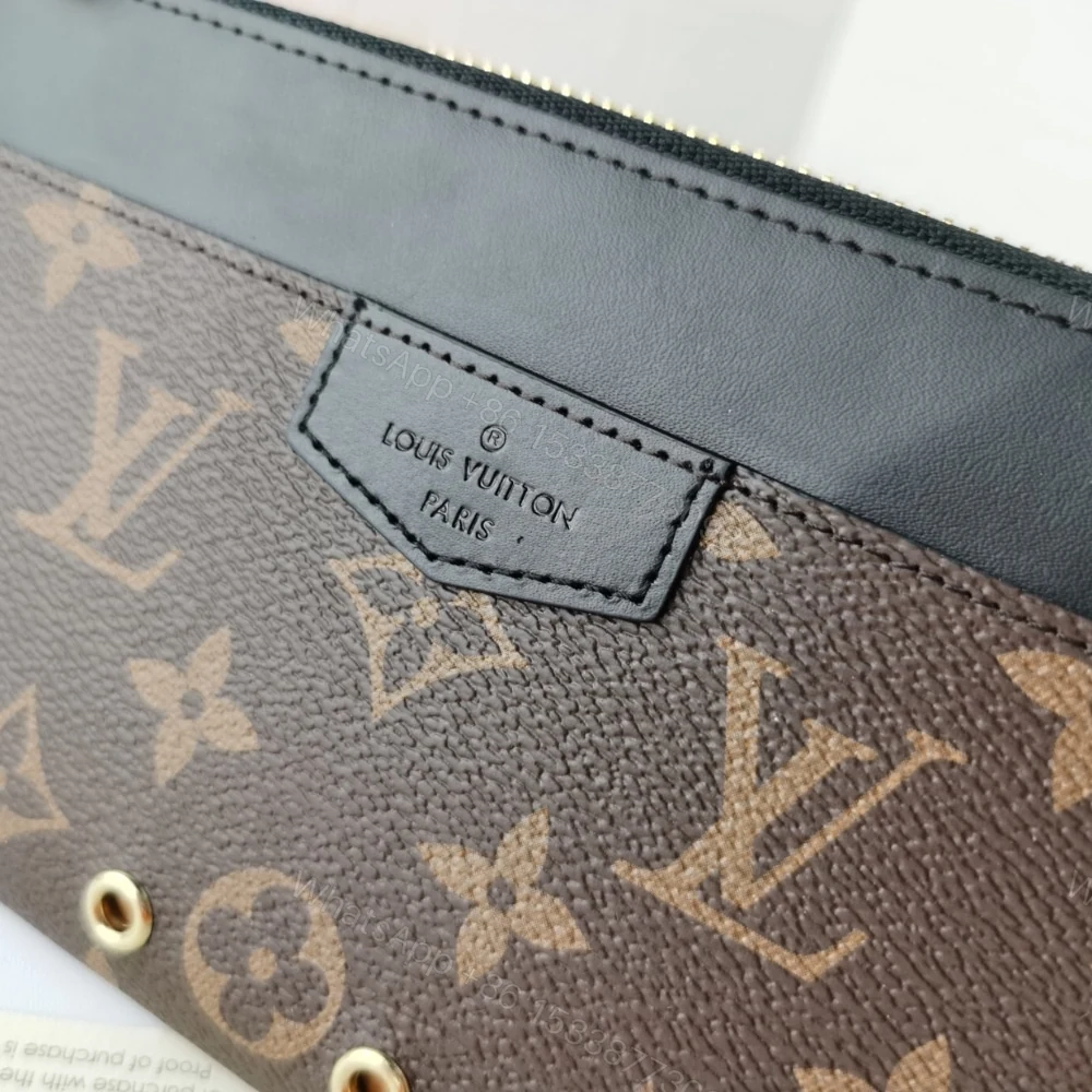 View 5 of Louis Vuitton Zippy Dragonne Wallet Brown 19Cm M69407