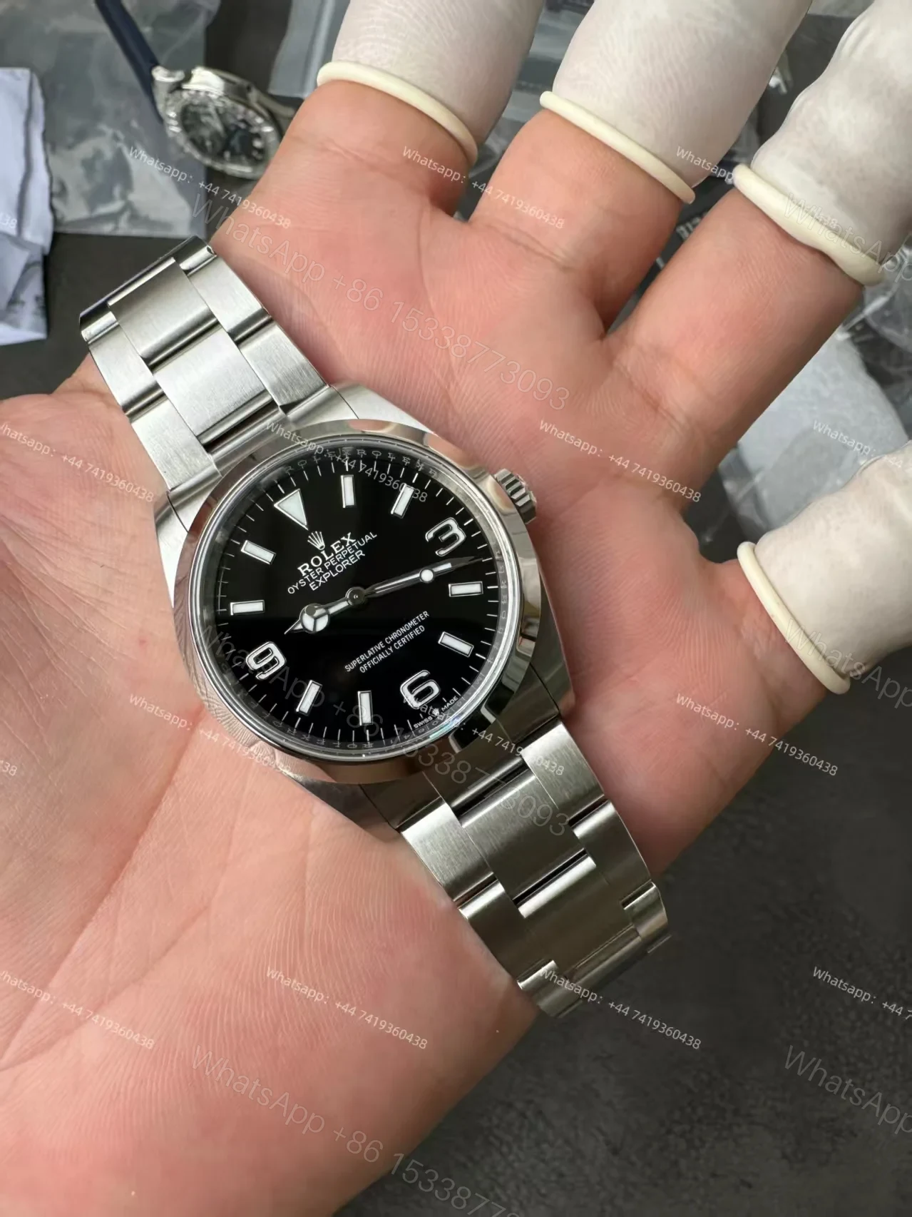View 6 of Rolex Explorer M124270-0001 1:1 Replica Black Dial 36MM 3230 Movement Super Clone Watch