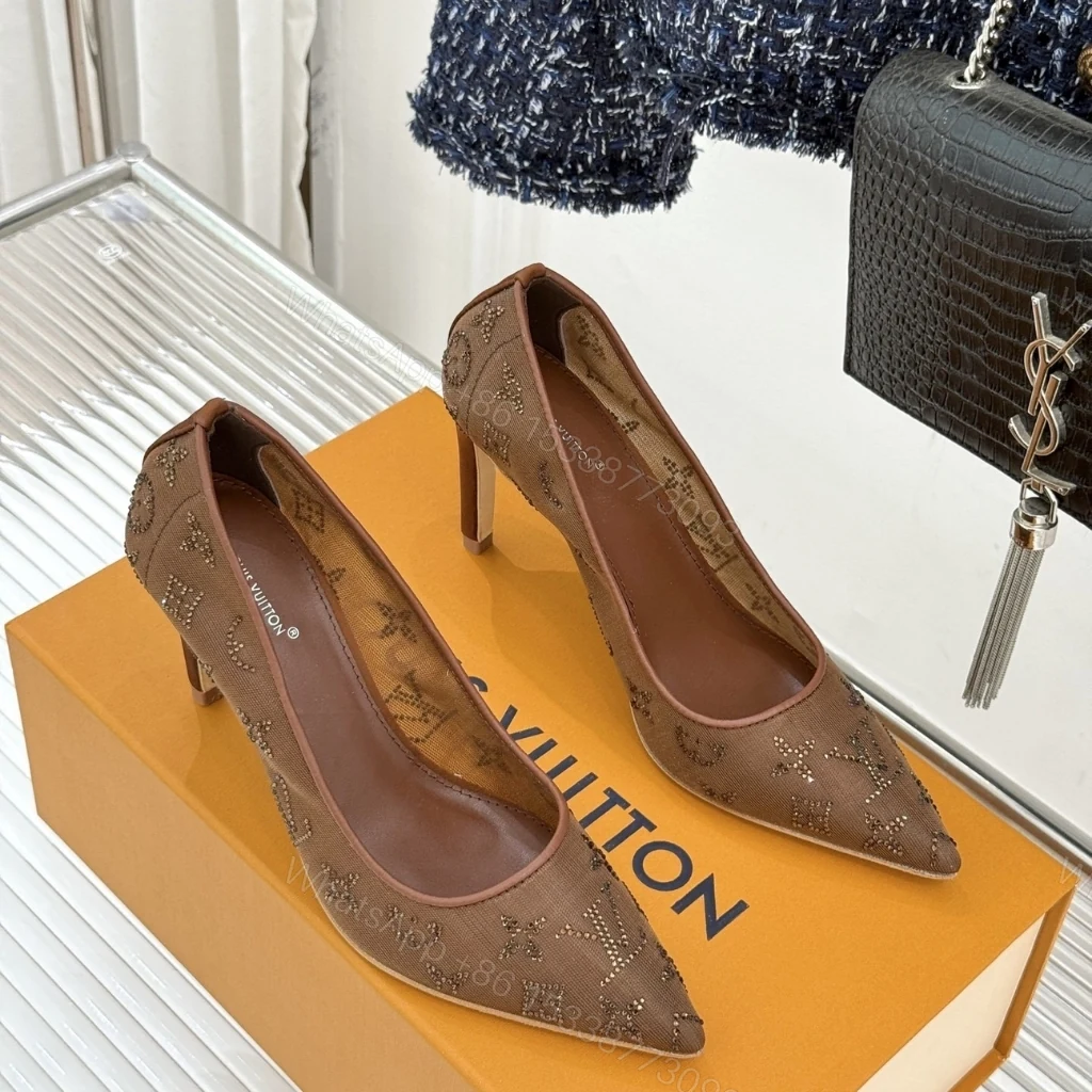 View 4 of Louis Vuitton Gala Pump Brown 1AIFJD