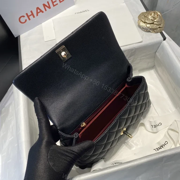 View 4 of Chanel-Inspired Quilted Carre Bag: Luxe Everyday Carry