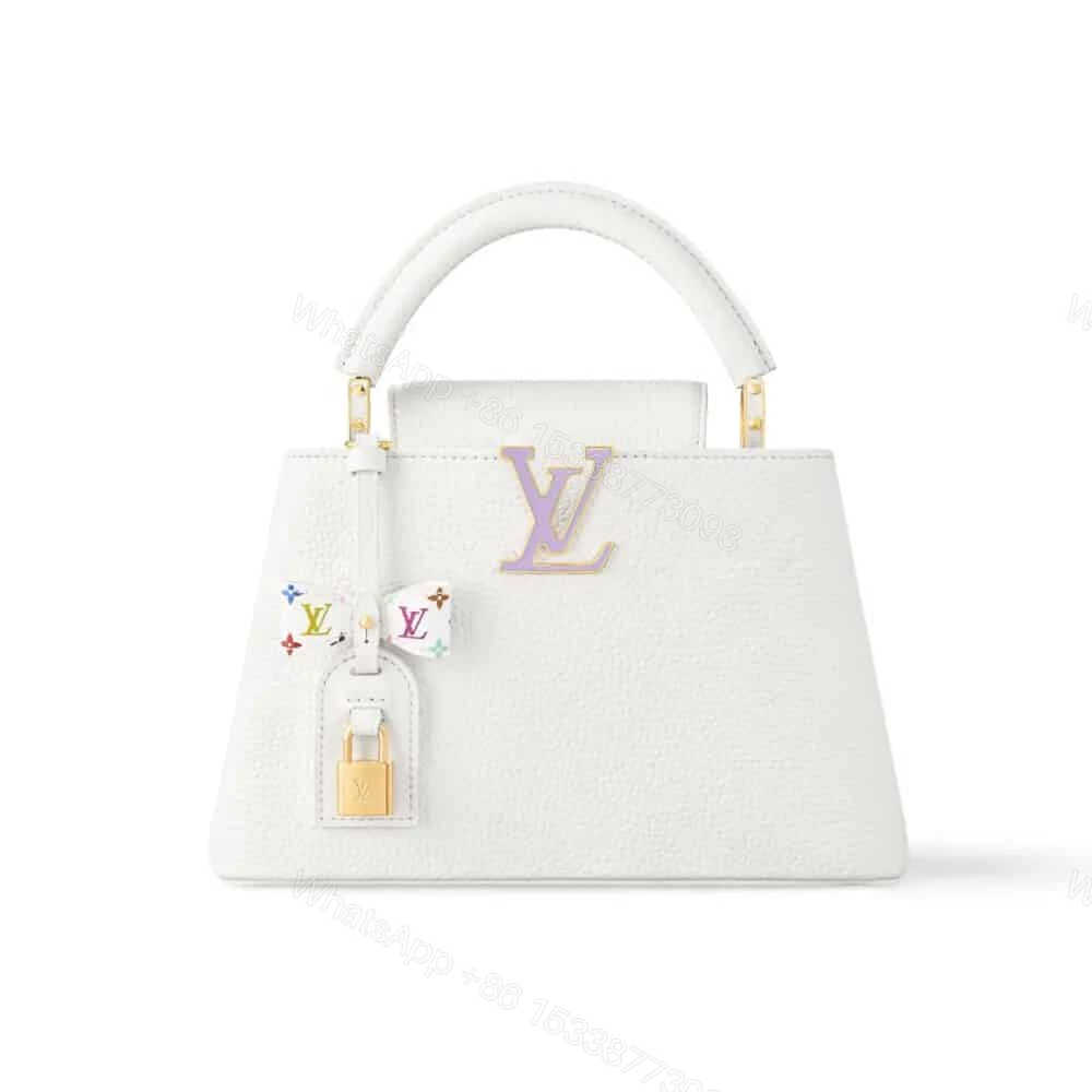 Louis Vuitton X Takashi Murakami Capucines BB White 21Cm M13253 — view 1