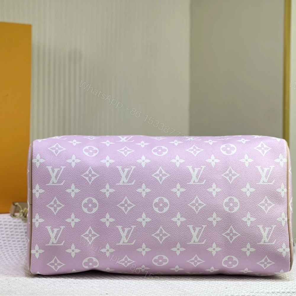View 4 of Louis Vuitton Speedy P9 Bandoulière 25 Pink 40Cm