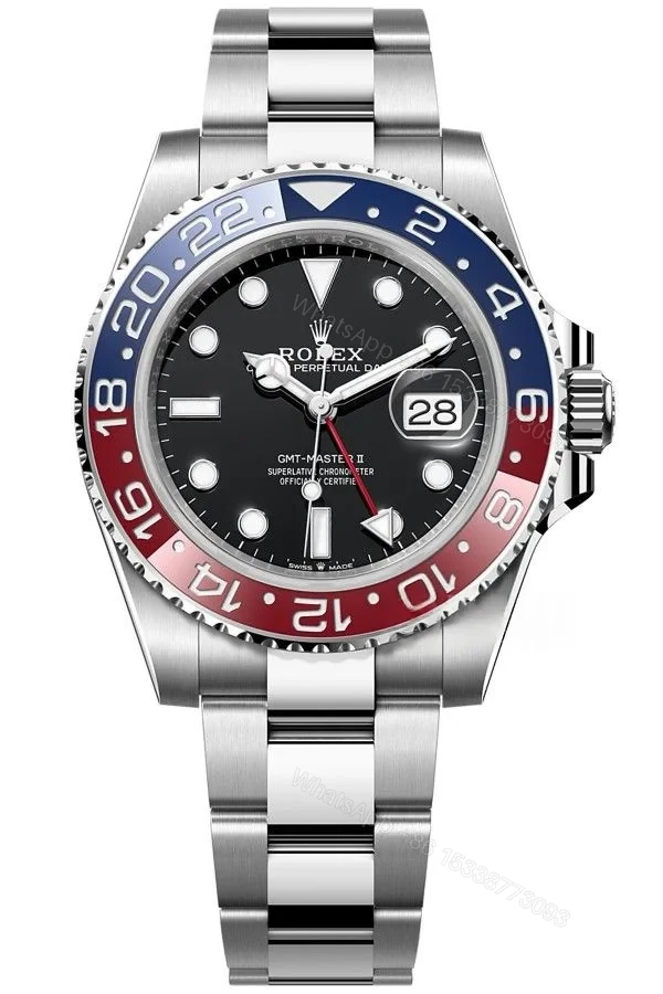 Rolex Super Clone Watches 1:1 Pepsi GMT-Master II 126710BLRO DD3285 Oyster V3 — view 1