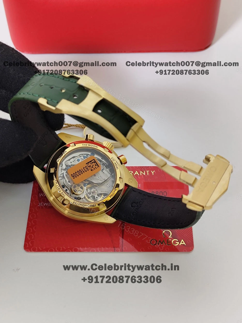 View 3 of Omega Speedmaster Moonwatch Super Clone Replica Germany